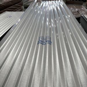 Aluzinco tegole corrugate in acciaio pre-verniciato GL <span class=keywords><strong>Galvalume</strong></span> in metallo tetto in acciaio zincato ondulato ad alta durata - Product Image 1