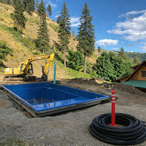 Luxury Fiberglass Inground Swimming <b>Pool</b> with Custom Design UV & Corrosion Resistant for Backyard and Garden Use - Product Image 1