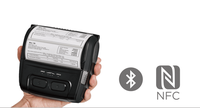 Imprimante d'étiquettes mobile compacte et robuste Bixolon SPP-L410 de 4 pouces, prête pour la vente au détail, l'entreposage, impression thermique directe de codes-barres, IP54