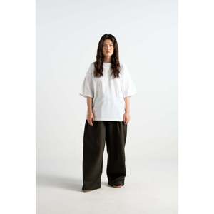 Camiseta T32 2026 Blanca Orgánica de Punto Grueso y Talla Grande, Tejido Ecológico - Product Image 4