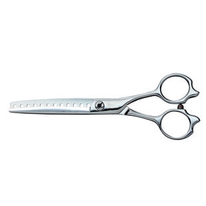 กรรไกรตัดผมสแตนเลสใช้ในร้านตัดผมกรรไกรเล็มผมใบมีดตรงเครื่องมือความงาม - Product Image 6