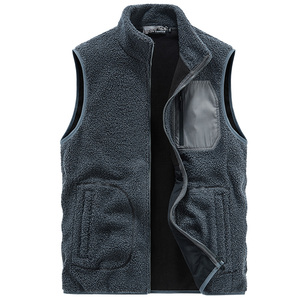 Chaleco acolchado aislante ligero para hombre, chaqueta cálida sin mangas de invierno para correr en golf - Product Image 4