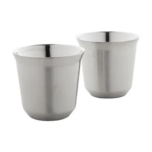 Gobelet à café en acier recyclé écologique pour la vaisselle promotionnelle - Product Image 2