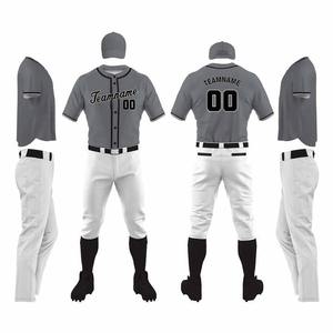 Conjunto de uniforme de béisbol y Softbol Profesional de alta calidad ropa deportiva de sublimación transpirable para niños y adultos - Product Image 6