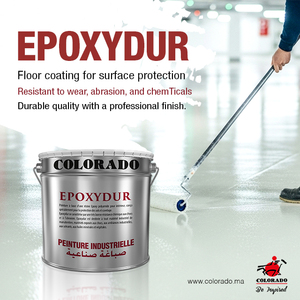 Résine époxy liquide Colorado Epoxydur, revêtement de sol industriel pour usage intérieur, application au pinceau, revêtement pour bâtiments - Product Image 3