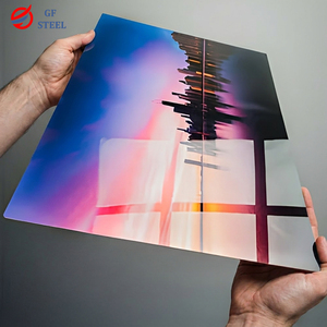 Feuille d'<span class=keywords><strong>aluminium</strong></span> de sublimation brillante blanche de 1,1 mm de qualité supérieure pour supports d'impression métalliques - Product Image 1