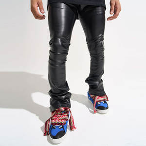 Pantalones de Cuero para Hombre, Diseño Estampado Ecológico, Estilo Atractivo, Calidad Premium, Impermeables - Product Image 4