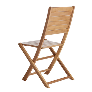 Sillas plegables personalizables de madera de Acacia de diseño moderno para jardín, eventos al aire libre, Camping, cafetería, Patio, restaurante, comedor, balcón, uso - Product Image 3