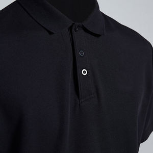 Camiseta de Golf transpirable de 100% algodón para hombre, logotipo personalizado, manga corta de secado rápido de alta calidad, Color personalizado, sólido a la moda - Product Image 6