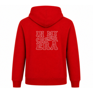 Custom Cheer Zip-Up Hoodie Personalized Team Warm Up Cheerleading <b>Jacket</b> Girls Athletic Fit Hoodie For Practice & Performance - Product Image 3