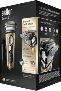 Afeitadora Eléctrica para Hombre Braun Serie 9 9299cc, Uso en Seco y Húmedo, Recargable e Inalámbrica con Recortadora de Precisión Integrada, Clean&Charge - Product Image 5
