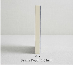 <b>Square</b> Wood Photo <b>Frame</b> With Elegant Resin Blue Marbled Design Tabletop Display - Product Image 4