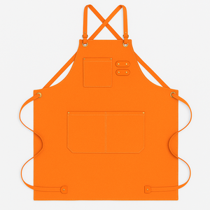 Plus Size Kitchen Cooking <b>Aprons</b> Solid Color Cotton Bibs <b>Aprons</b> for Women Men Restaurant Waiter <b>Work</b> <b>Aprons</b> with Logo - Product Image 5