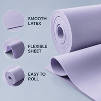 Banda de Resistencia de Látex para Yoga, 59x5.9 Pulgadas, Correa Elástica para Pilates, Fisioterapia, Entrenamiento de Fuerza, Regalos Directos de Fábrica