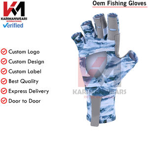 Fishing Fingerless Sun Gloves for Men & Women Lightweight, Breathable Gloves <b>Kayaking</b> Hiking Paddling Driving <b>Canoeing</b> - Product Image 4