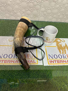 Cuerno Soplador de Ágata Natural Pulido Cuerno de Búfalo Cuerno de Guerra en Estilo de Música Náutica Decoración de Estilo Animal Ecológico - Product Image 5