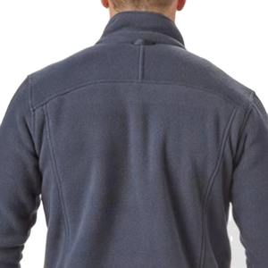 Polaire grande taille hommes veste d'hiver haute qualité col montant fermeture éclair écologique respirant Streetwear - Product Image 5
