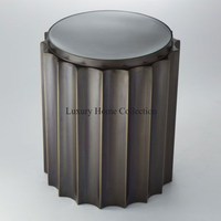 Designer de décoration pour la maison Fancy Look Center Table Creative Design Sofa Side Table Fancy Look Golden Shade Legs With White Top