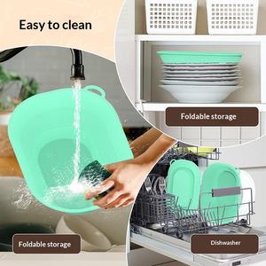 Foldable Large Capacity Oven Safe <b>Bread</b> Fermentation <b>Basket</b> - Product Image 2