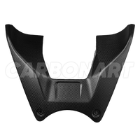 Carbonart - Carenado de Fibra de Carbono Real para Ducati Diavel V4, Protector de Tanque, Pieza de Repuesto/Reparación