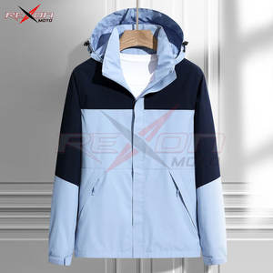 Nueva chaqueta cortavientos con capucha para parejas al por mayor, impermeable, cálida, resistente al desgaste, abrigo de camuflaje, ropa transpirable para exteriores - Product Image 6