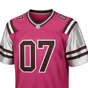 Camiseta de Fútbol Americano Personalizada para Hombre, Nuevo Estilo, Ligera, de Alta Calidad, con Mangas Cortas - Product Image 4