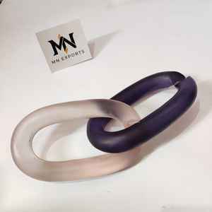 Cadena de resina acrílica hecha a mano, personalizada, para decoración de pared del hogar, artículos decorativos para habitación, los más adorables - Product Image 5