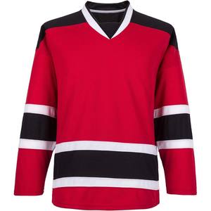 Venta al por mayor auténticas camisetas de hockey sobre hielo de calidad profesional OEM Reversible Durable personalizado sublimación Pro Team uniformes - Product Image 1