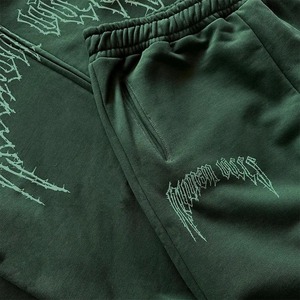 ชุดวอร์มวินเทจปักลายสำหรับผู้ชายชุดวอร์มแนวสตรีทผ้ามีฮู้ดและเสื้อฮู้ดชุดวอร์มซักกรดซีดแสงแดด - Product Image 6