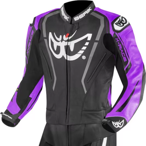 Hombre Zakura Evo cuero perforado de vaca/canguro MotoCp 1Pc motocicleta cuero carreras Mono/Traje CE Nivel 2 Auto Racing Wear - Product Image 1