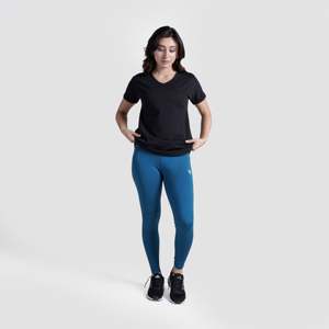 Modfit Long Sleeve Tee in <b>Black</b> Made From Comfortable Jersey Fabric - Product Image 4