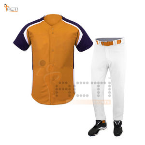 Latest Design Baseball Uniform Factory Manufacturer Baseball Uniform Customized Baseball Uniform - Product Image 1