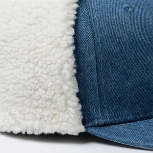 Casquettes personnalisées en tissu chaud avec fourrure, broderie, étiquette personnalisée, personnalisation de la taille, casquettes en gros, doublure douce, chapeaux coupe-vent - Product Image 5