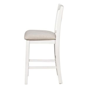 Ensemble de table à manger moderne en bois 4 pièces avec chaises et tabourets pour la cuisine et la salle à manger - Product Image 3