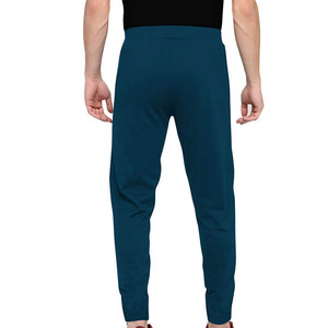 กางเกงทรงตรงสำหรับผู้ชายแบบลำลองเอวสูงผ้าใบสีทึบกันน้ำกางเกงของผู้ชายลายทางโค้งตรง - Product Image 2