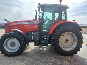 Tracteur agricole Massey Ferguson 6475 Dyna 6 roues motrices 145 CV 4x4 avec cabine fermée, équipement agricole d'occasion - Product Image 1