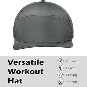 Venta caliente de fábrica bajo MOQ muestra rápida bordado Logo personalizado acrílico gorras promocionales gorras de béisbol sombreros - Product Image 6