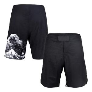 กางเกงขาสั้น MMA สำหรับผู้ชาย,กางเกงชกมวยแบบไทยขาสั้นระบายอากาศได้ดีปรับแต่งได้ตามต้องการดีไซน์ของคุณเอง - Product Image 5