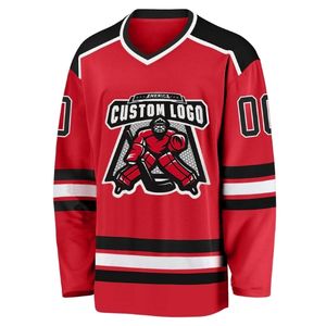 Équipe en maille de haute qualité pour le Canada maillot de Hockey sur glace nom de Toronto uniforme de Hockey respirant par sublimation personnalisé en gros - Product Image 3