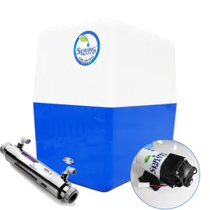 Waterzuiveraar Omgekeerde Osmose Systeem 12 Lt Ph Plus 100 Gpd Alkalisch Water Met Omnipure Filterpomp En Ultraviolet Filter