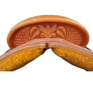 Sillín occidental de caballo de diseño clásico, sillín de carreras a mano con diseño personalizado A un precio asequible - Product Image 3