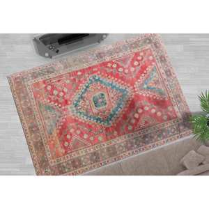 Tapis imprimé floral vintage pour la décoration de la ferme et du bureau, tapis en velours - Product Image 1