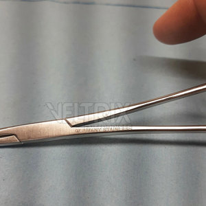 Pinzas Curvas para Esponjas de Acero Inoxidable con Logotipo Personalizado 9 1/2, Pinzas Curvas para Esponjas a Bajo Precio 9 1/2 - Product Image 4