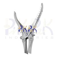 Outils de fabrication de bijoux multifonctionnels en acier au carbone de 7,5 pouces, pour la fabrication de montres, pliage optique, à mâchoires larges et plates, avec poignée à ressort, parallèle, OEM
