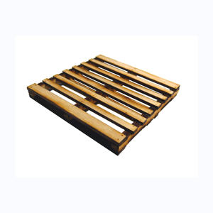 Palette en bois dur 1200x1200mm avec capacité de charge élevée et construction à lamelles robuste - Product Image 4