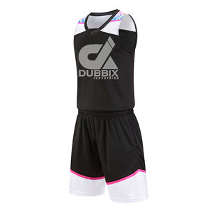 Conjunto de Camiseta de Baloncesto de Secado Rápido Personalizada, Pantalones Cortos Deportivos Transpirables en Tallas Grandes, Logotipo Personalizado Impreso, Ropa Deportiva OEM en Blanco - Product Image 3