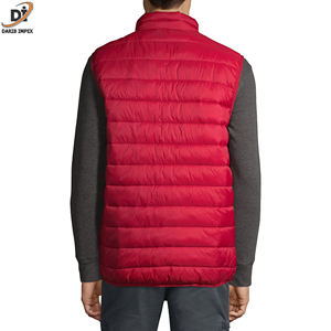 Chaleco acolchado sin mangas OEM para hombre, chaleco de invierno superventas de alta calidad con logotipo personalizado, Chaqueta larga transpirable - Product Image 4