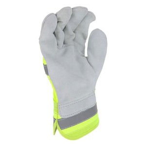 ถุงมือทำงาน Hi VIS ออกแบบมาสำหรับสภาพแวดล้อมการทำงานที่สะดวกสบายถุงมือทำงาน Hi VIS ทำจากเสริมพื้นที่ปาล์มทนทาน - Product Image 6