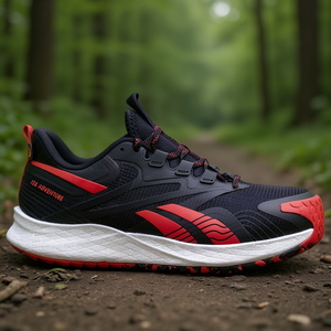 FE4 Adventure Safety <b>Shoes</b> Size 42 W.11 Black/Red S3S SR ESD EN20345 - Product Image 3