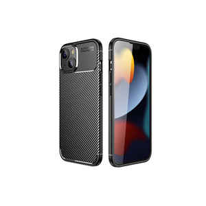 Funda Protectora de Silicona Premium Negra Netzy SAFA para iPhone 14 14 Plus 13 Pro Max XR, Carcasa Móvil de TPU Suave - Product Image 1